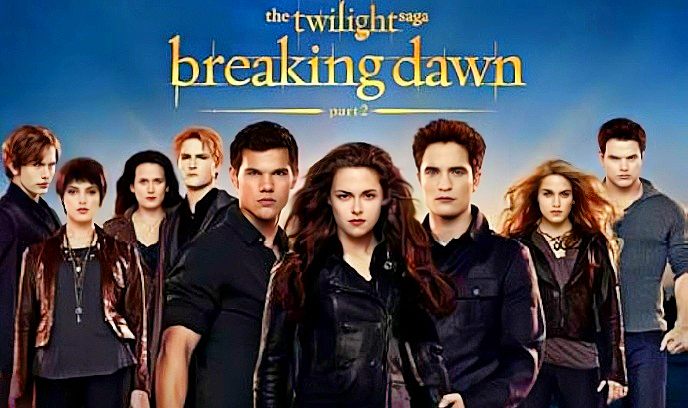 暮光之城4：破晓 下封面图