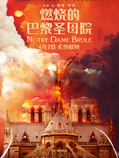 燃烧的巴黎圣母院封面图
