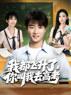 我都飞升了，你叫我去高考封面图
