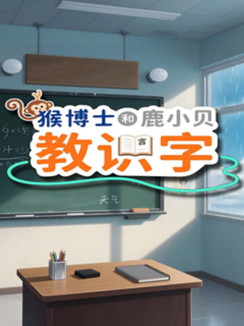 猴博士和鹿小贝教识字