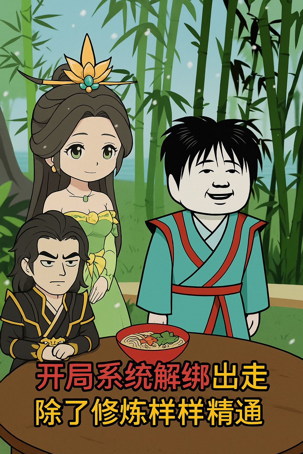 【沙雕漫】《开局系统解绑出走，除了修炼样样精通》