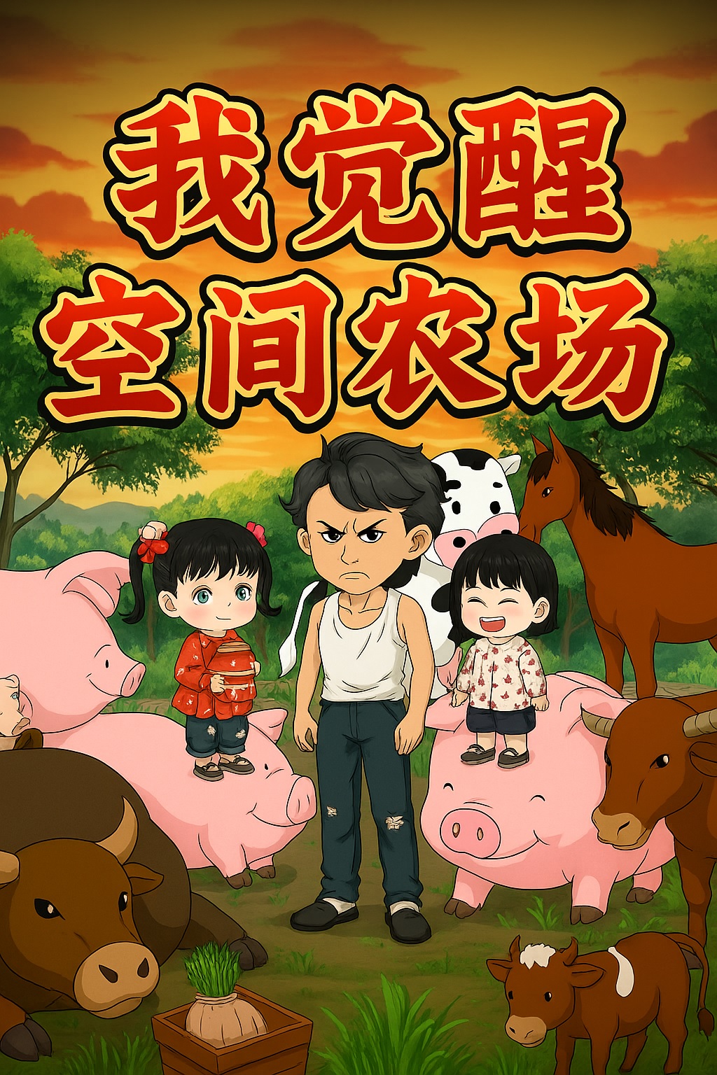 【沙雕漫丨我覺醒空間農場】重生60年代大饑荒！