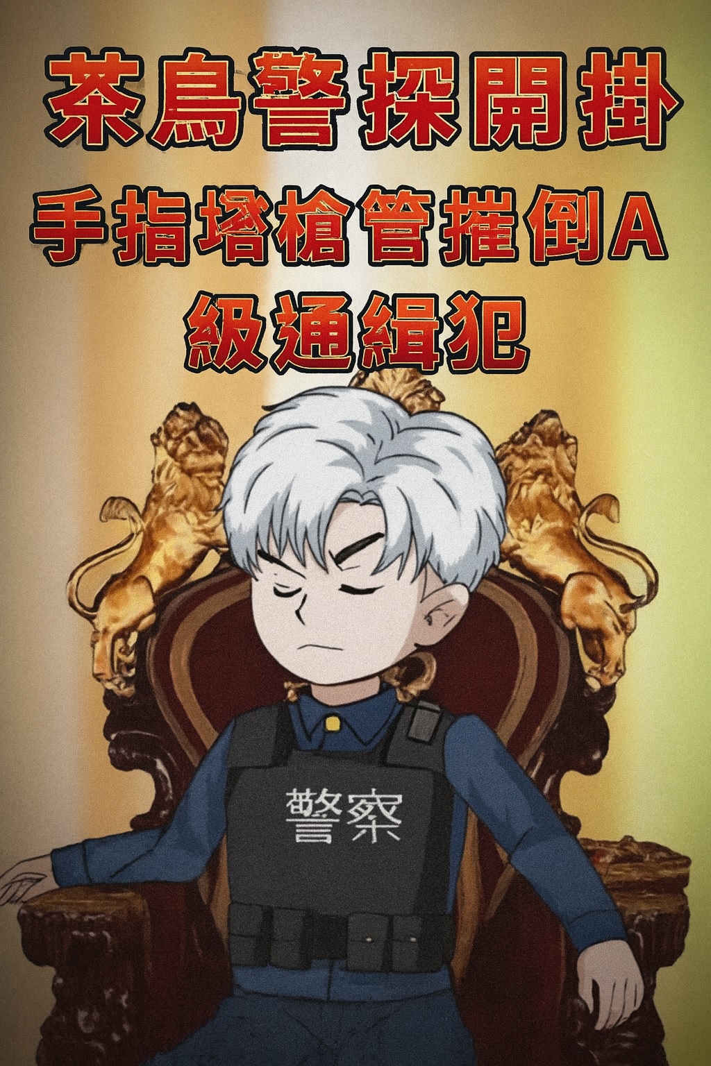 【沙雕漫丨都市丨菜鳥警探開掛！手指堵槍管撂倒 A 級通緝犯】神級警探系統太狂！