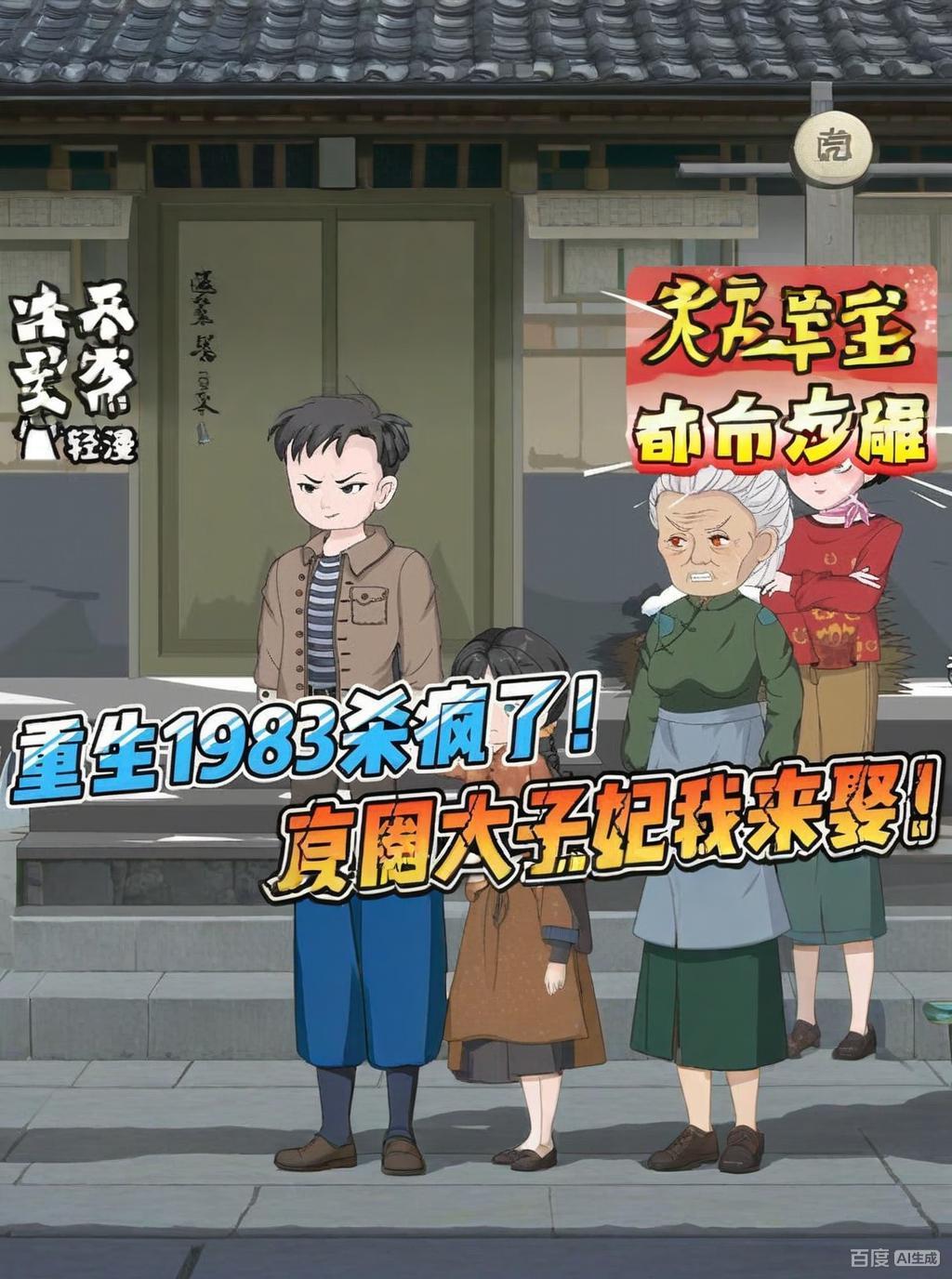 【重生漫】重生1983杀疯了！京圈太子妃我来娶！