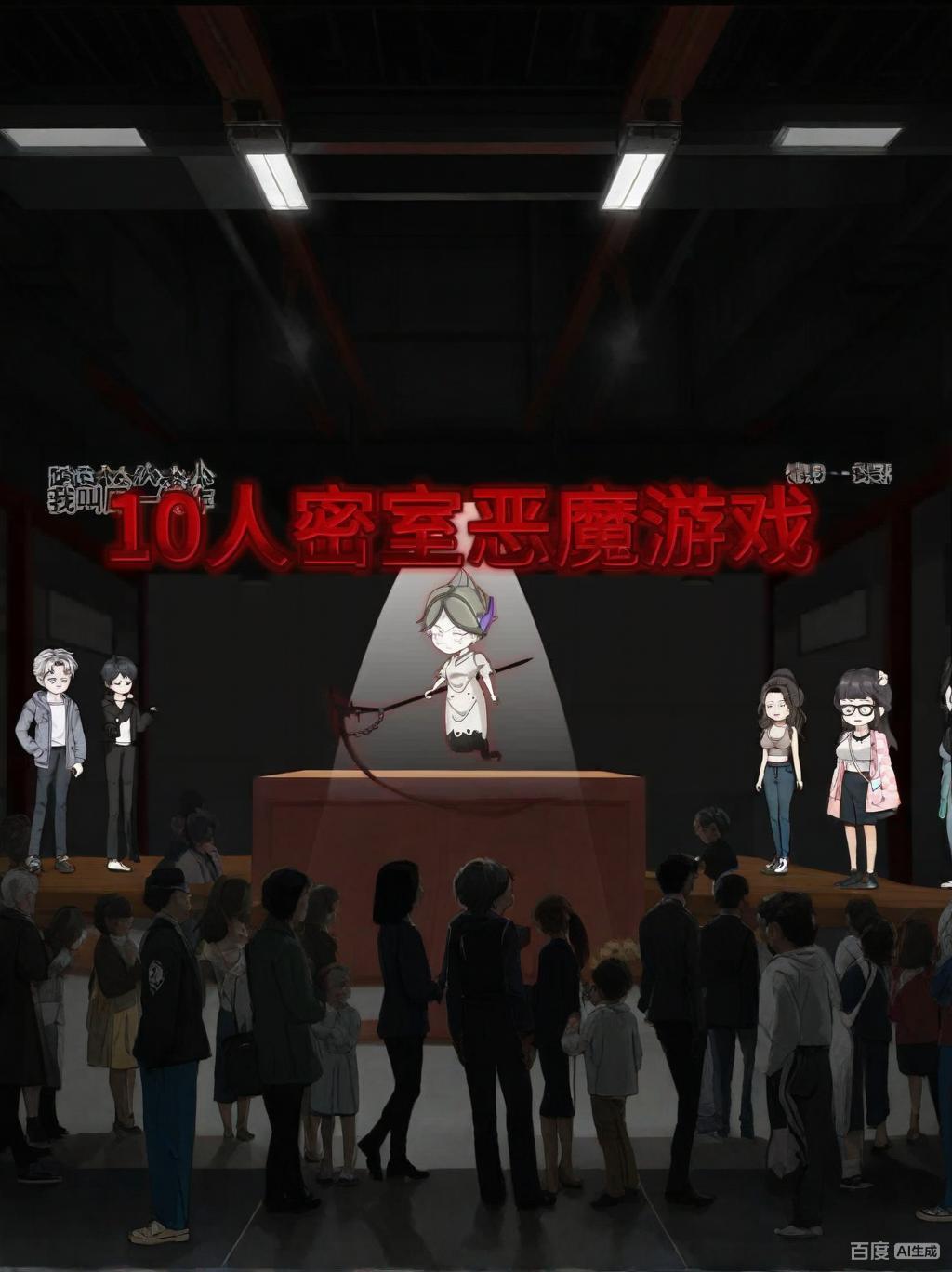 【沙雕漫】10人密室恶魔游戏