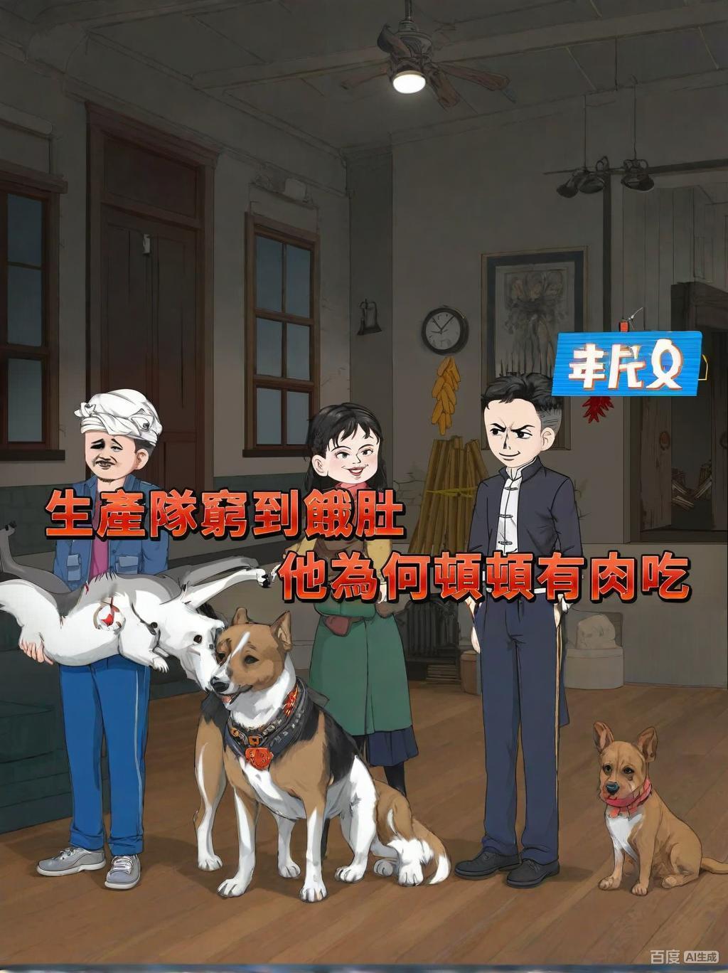 【沙雕漫】生產隊窮到餓肚，他為何頓頓有肉吃