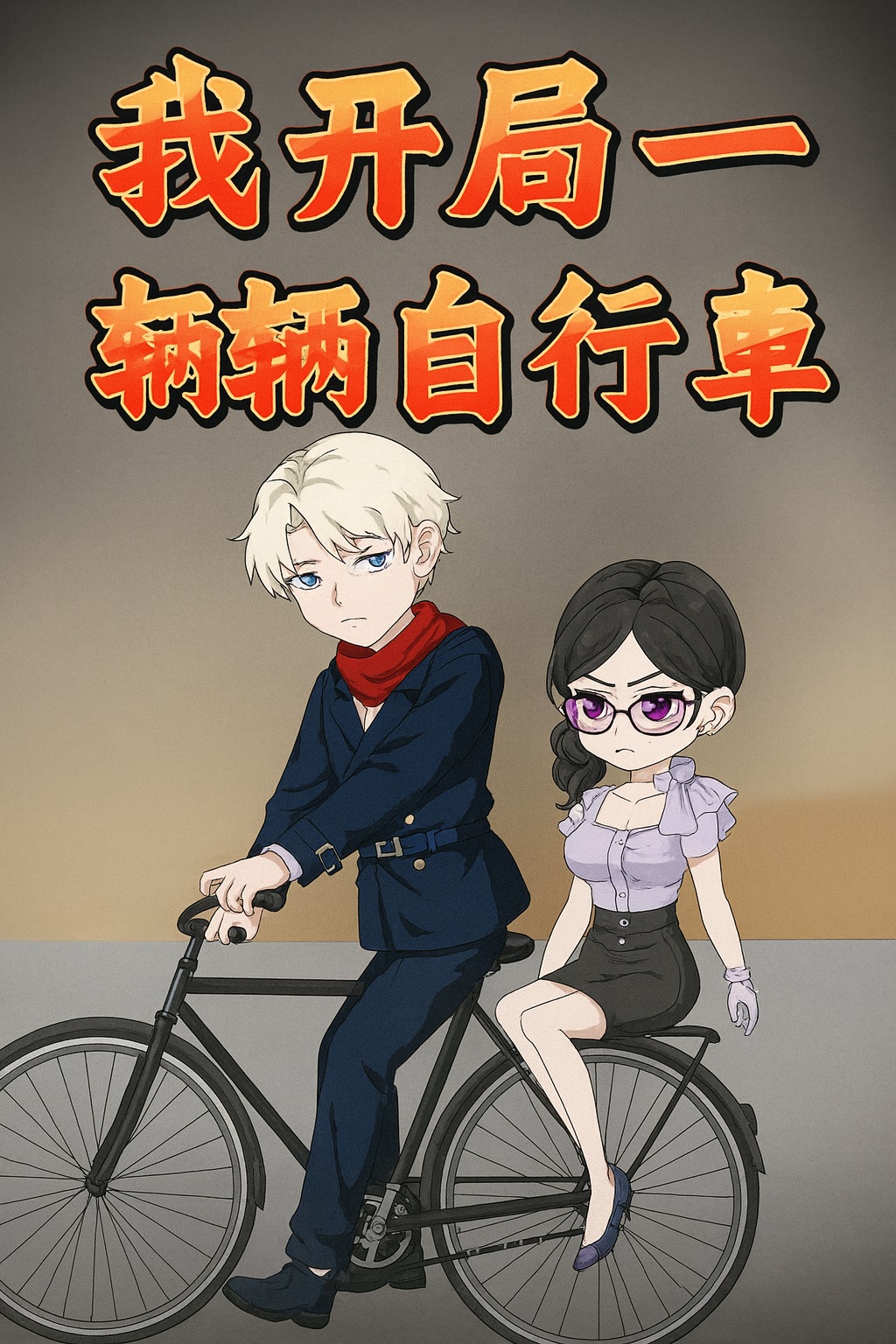 【沙雕漫丨公路求生：我開局一輛自行車】穿越公路求生！