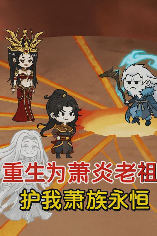 【沙雕漫】《重生为萧炎老祖，护我萧族永恒》穿越后第一件事就是阻止萧玄举全族血脉成帝！