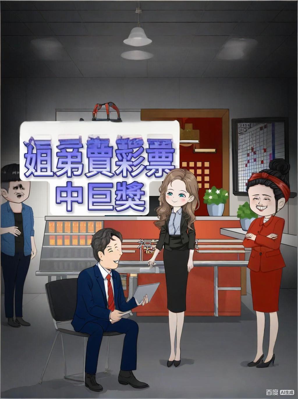 【沙雕漫】姐弟買彩票中巨獎