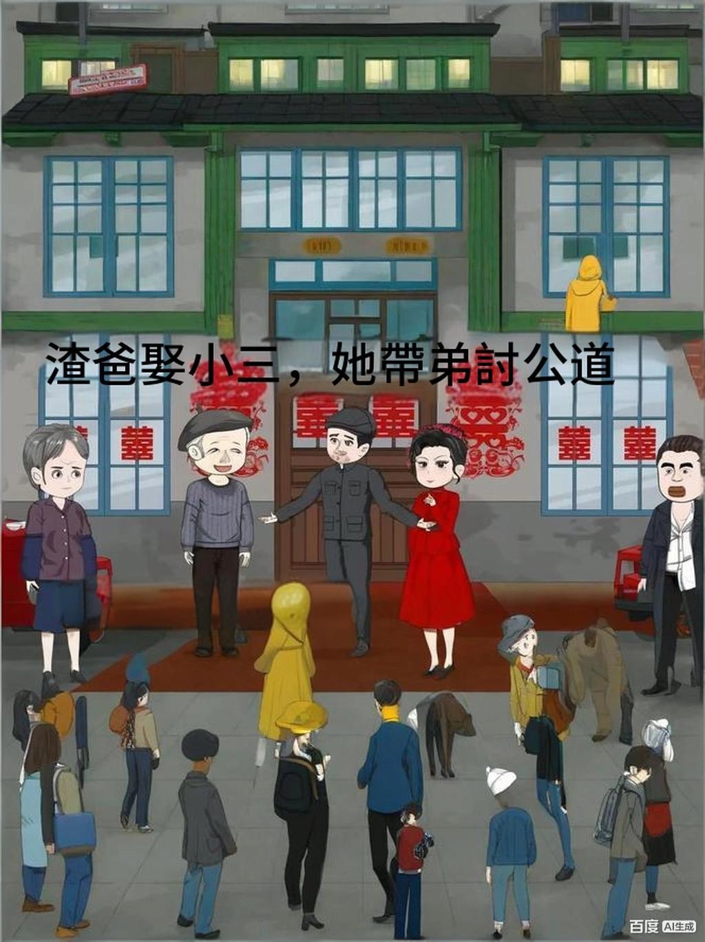 【沙雕漫】渣爸娶小三，她帶弟討公道