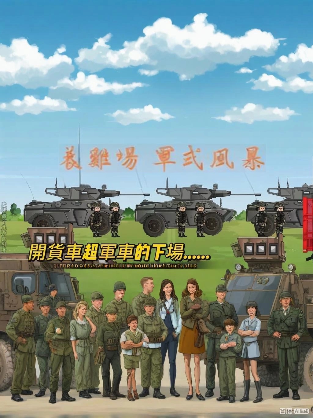 【沙雕漫】養雞場軍武風暴