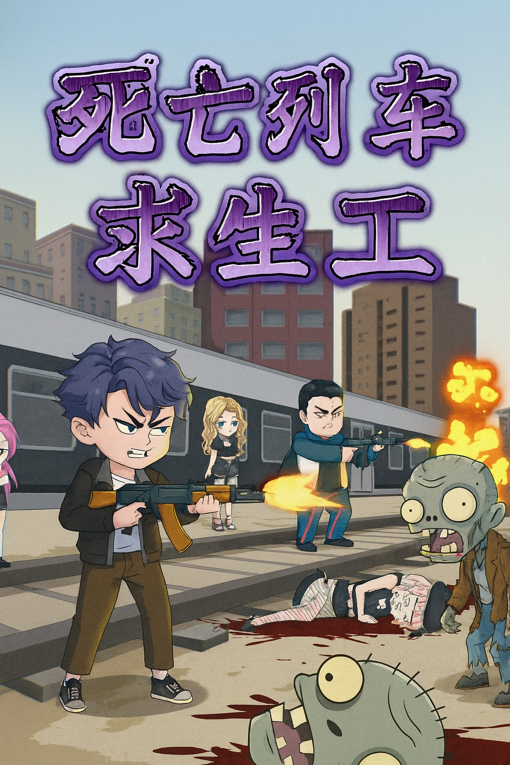 【沙雕漫丨末日死亡列車求生】遭兄弟背刺墜入地獄！