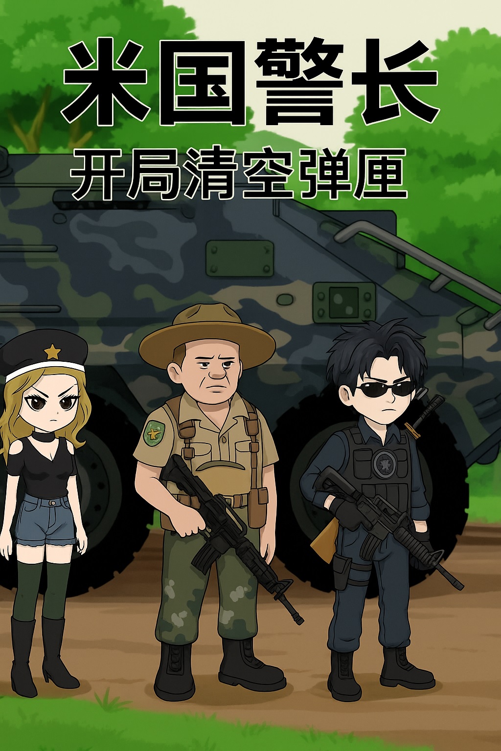 【沙雕漫丨都市丨米國警長：開局清空彈匣】