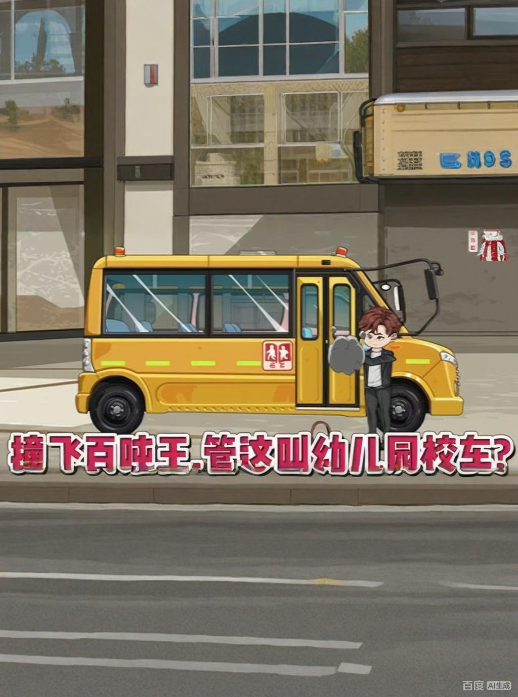 【现代漫】撞飞百吨王，管这叫幼儿园校车？