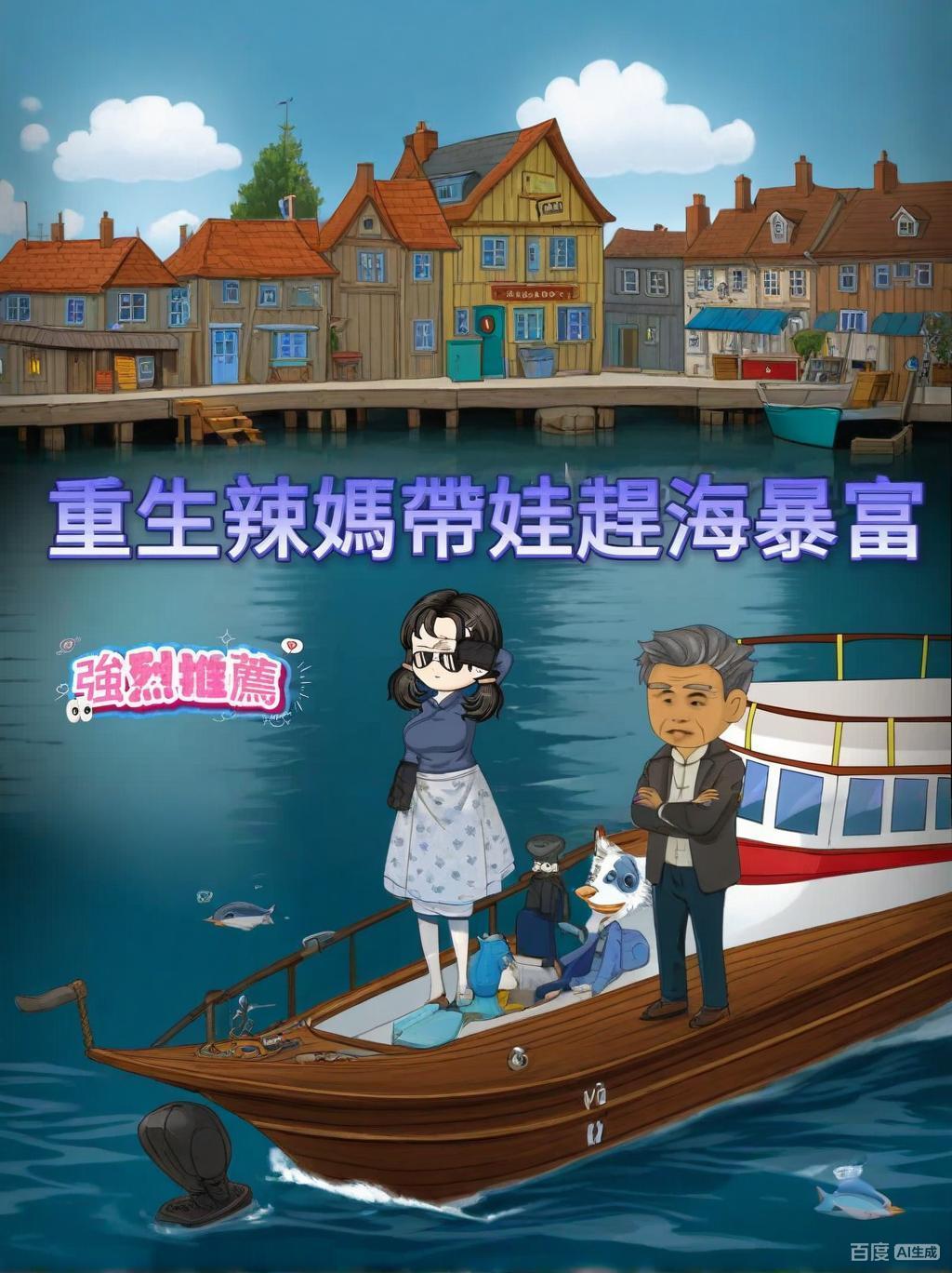 【沙雕漫】辣媽帶娃趕海暴富