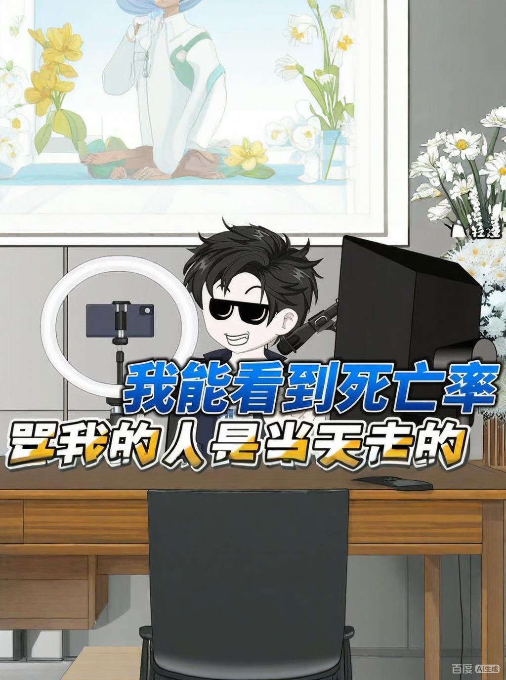 【现代漫】我能看到死亡率，骂我的人是当天走的