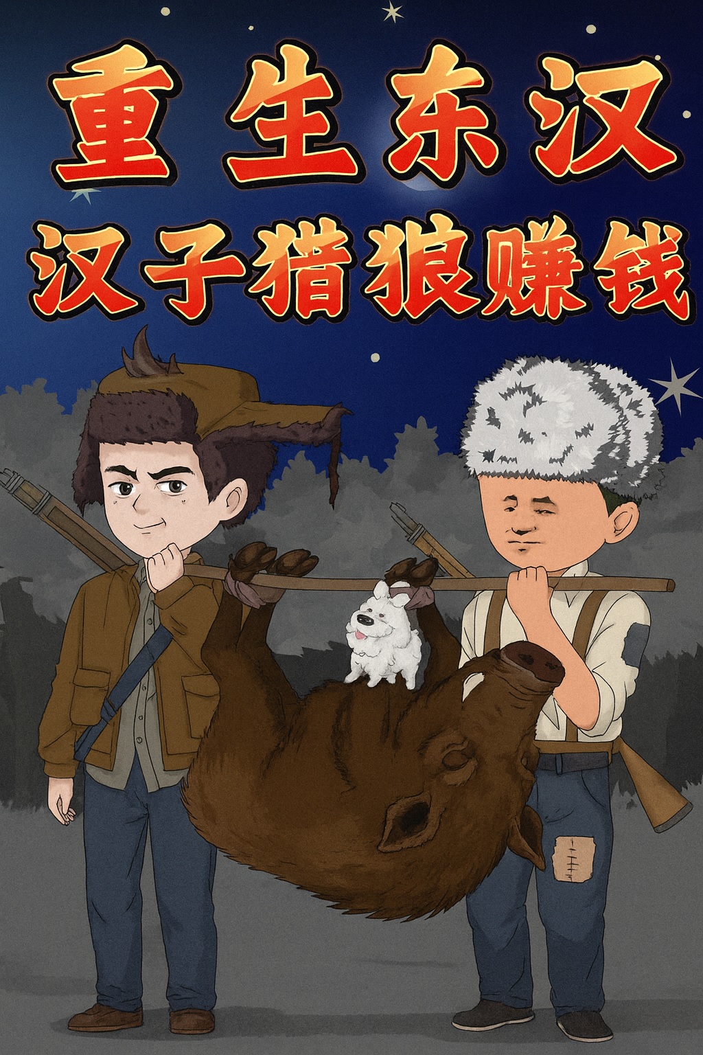 【沙雕漫丨重生東北漢子獵狼賺錢】重生 1977 當獵人！