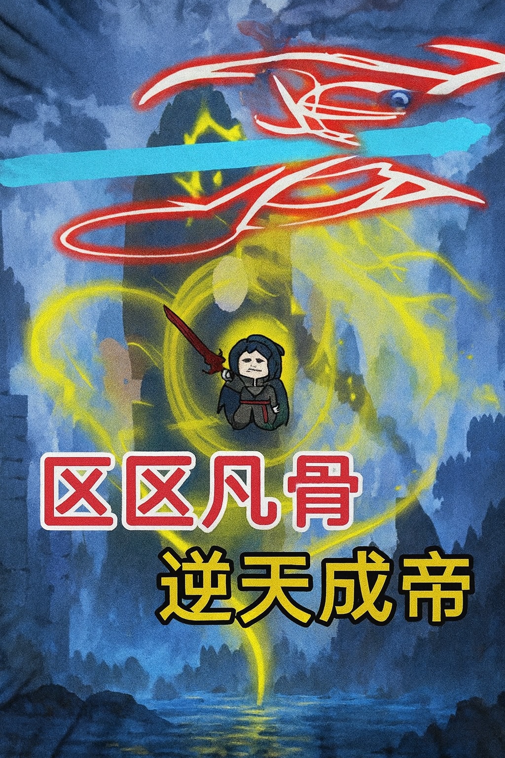 【沙雕漫】《区区凡骨，逆天成帝》