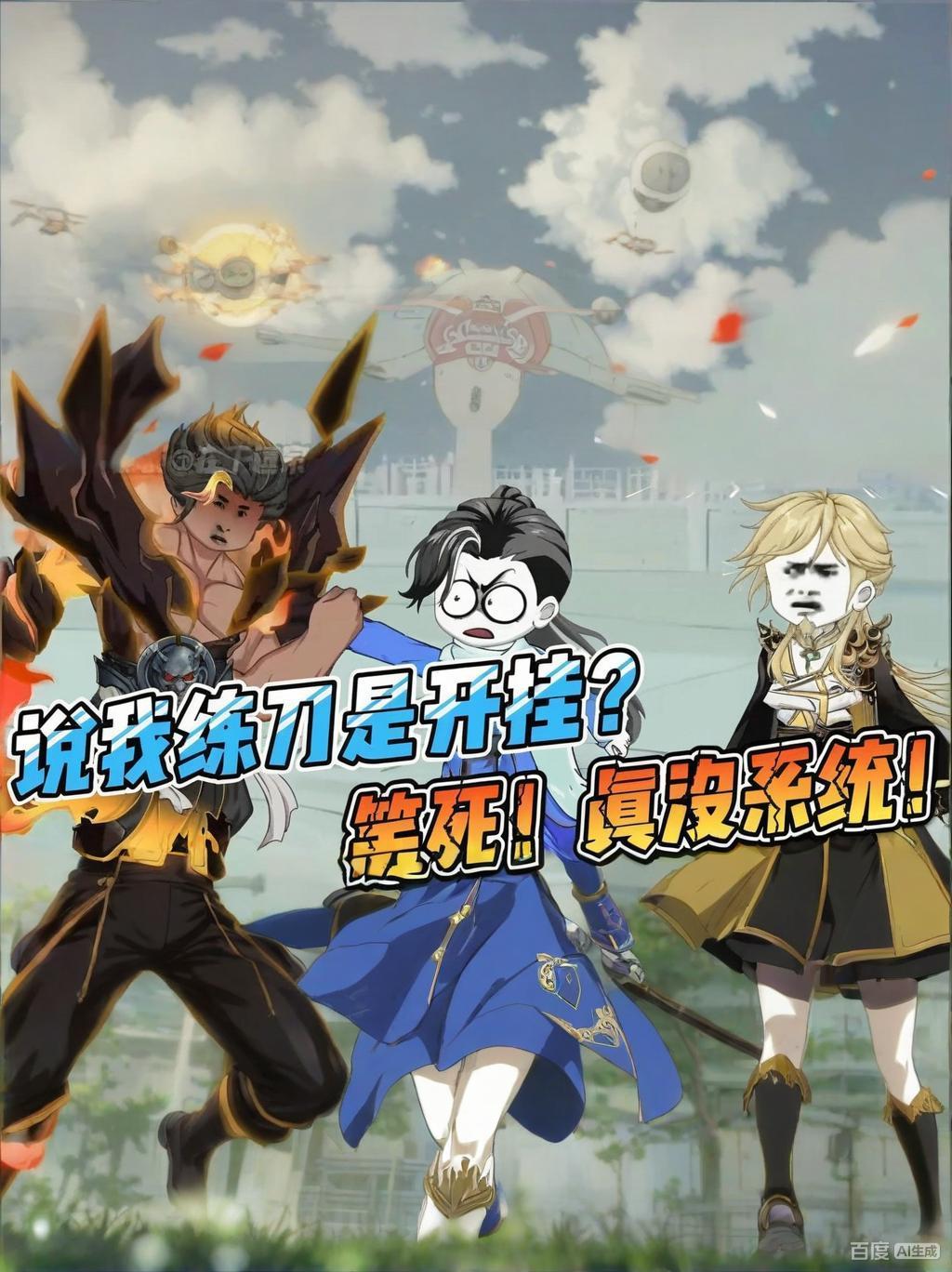 【沙雕漫】说我练刀是开挂？笑死！真没系统！