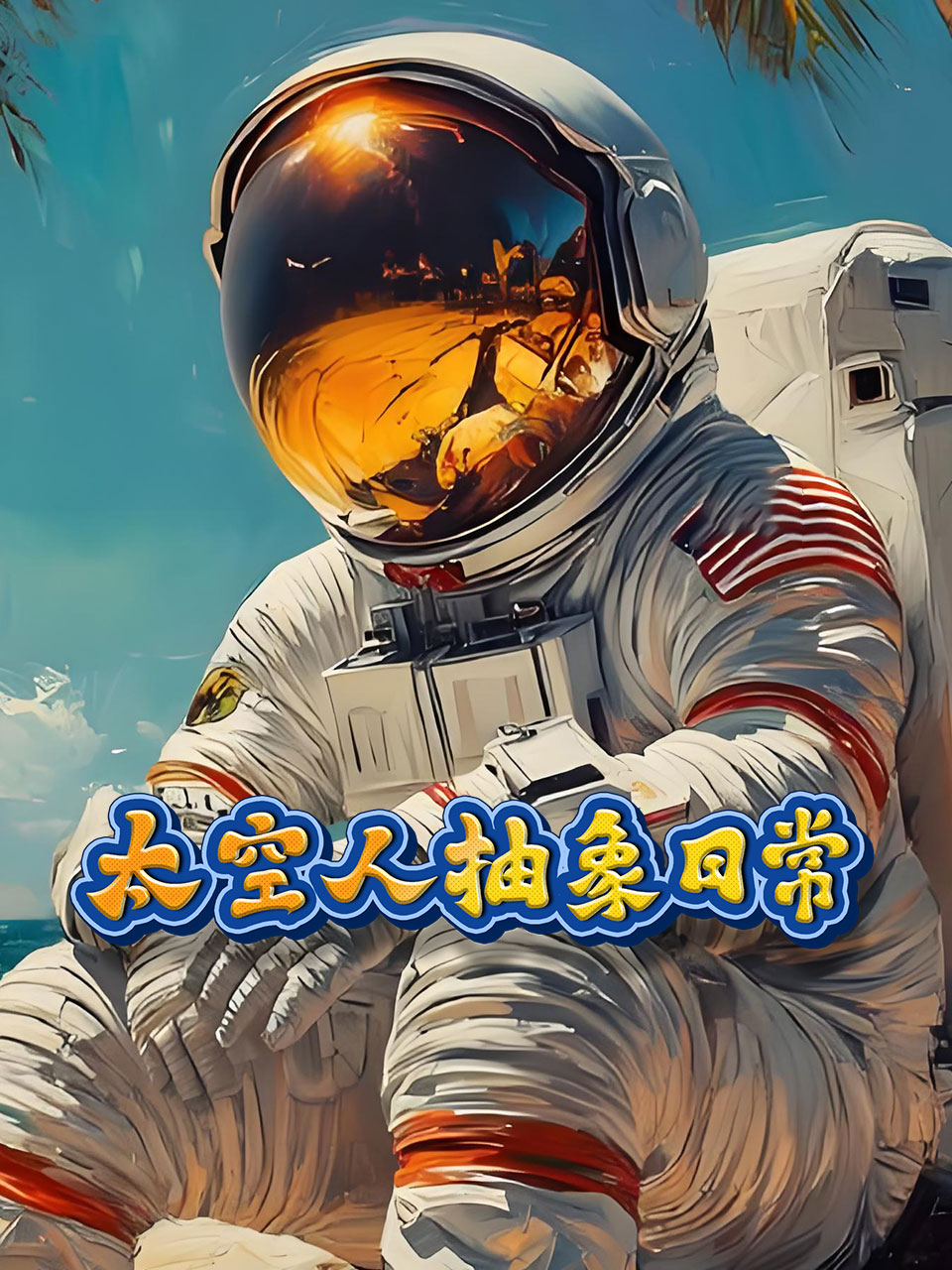 太空人抽象日常