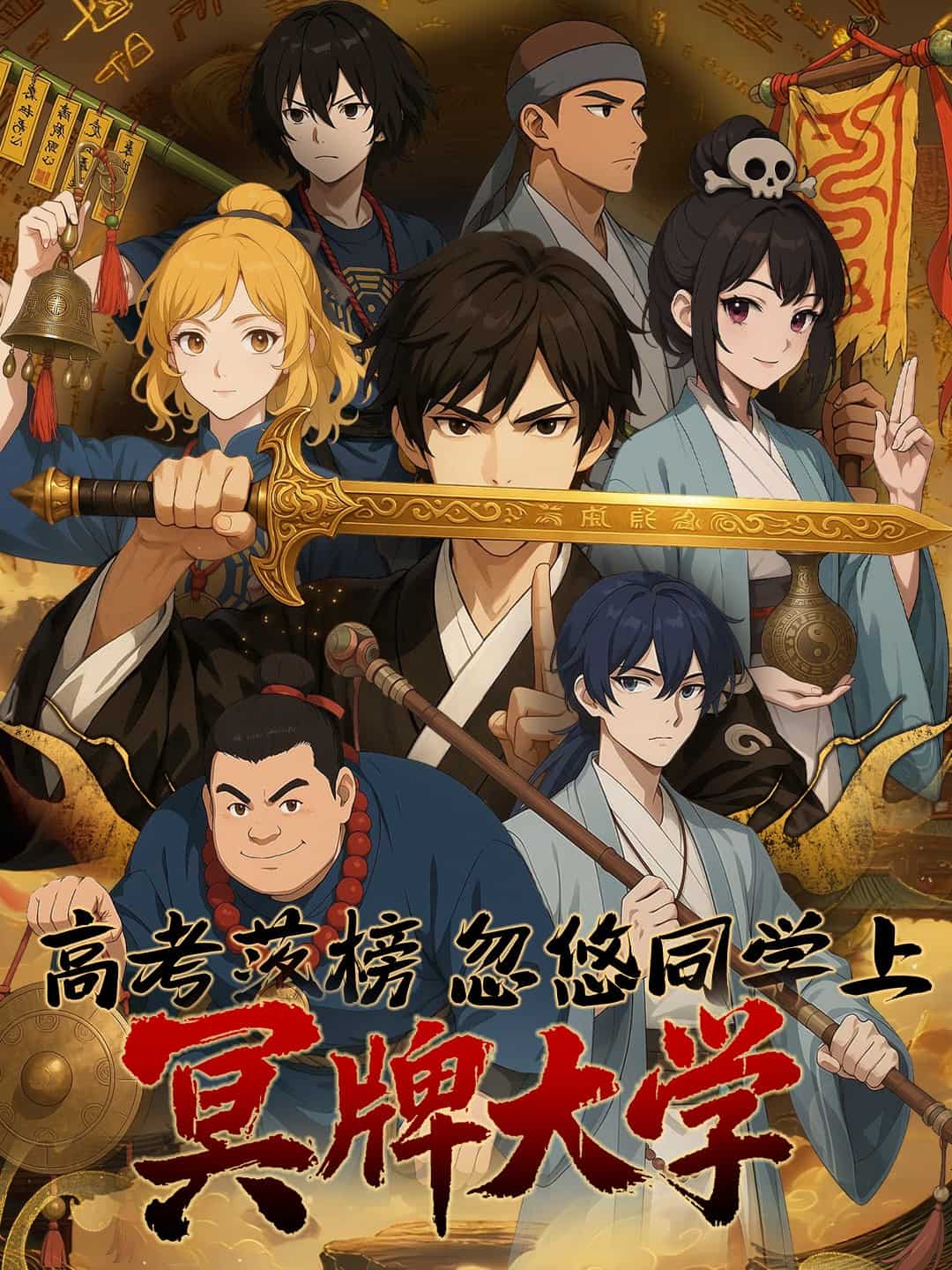 高考落榜，忽悠同学上冥牌大学