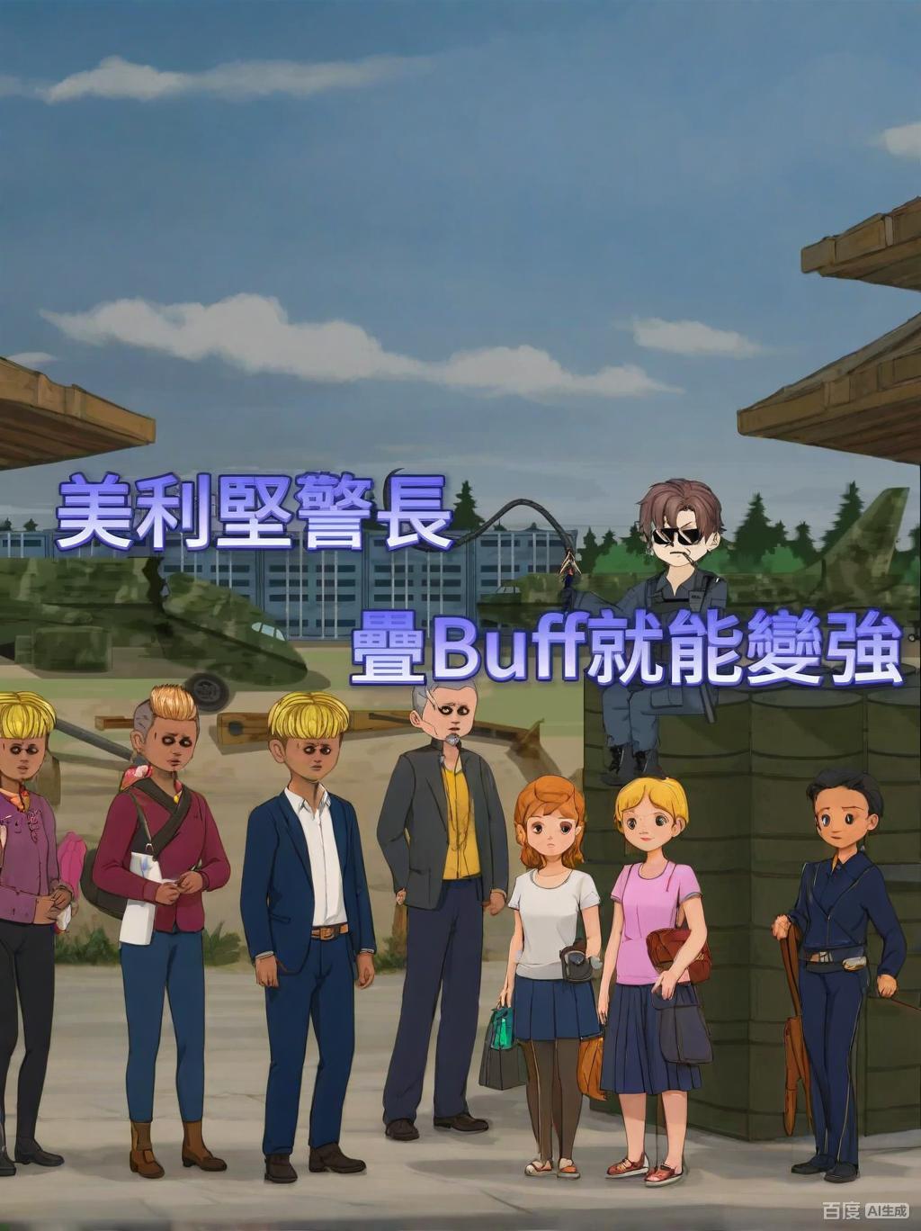 【沙雕漫】美利堅警長：疊Buff就能變強