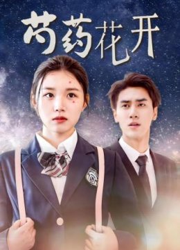 火光中的芍药花