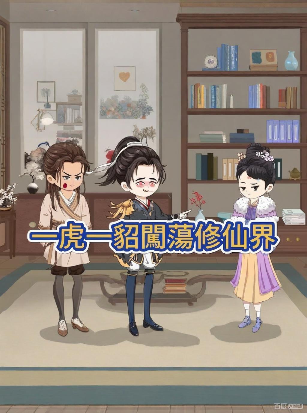 【古装漫】一虎一貂闯荡修仙界