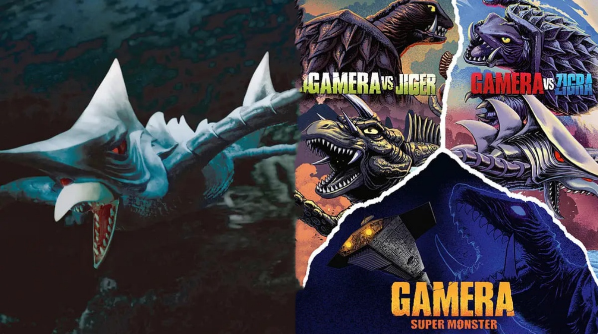 加美拉对深海怪兽吉古拉