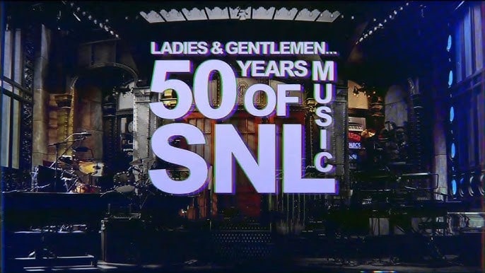 女士们先生们，周六夜现场音乐50周年
