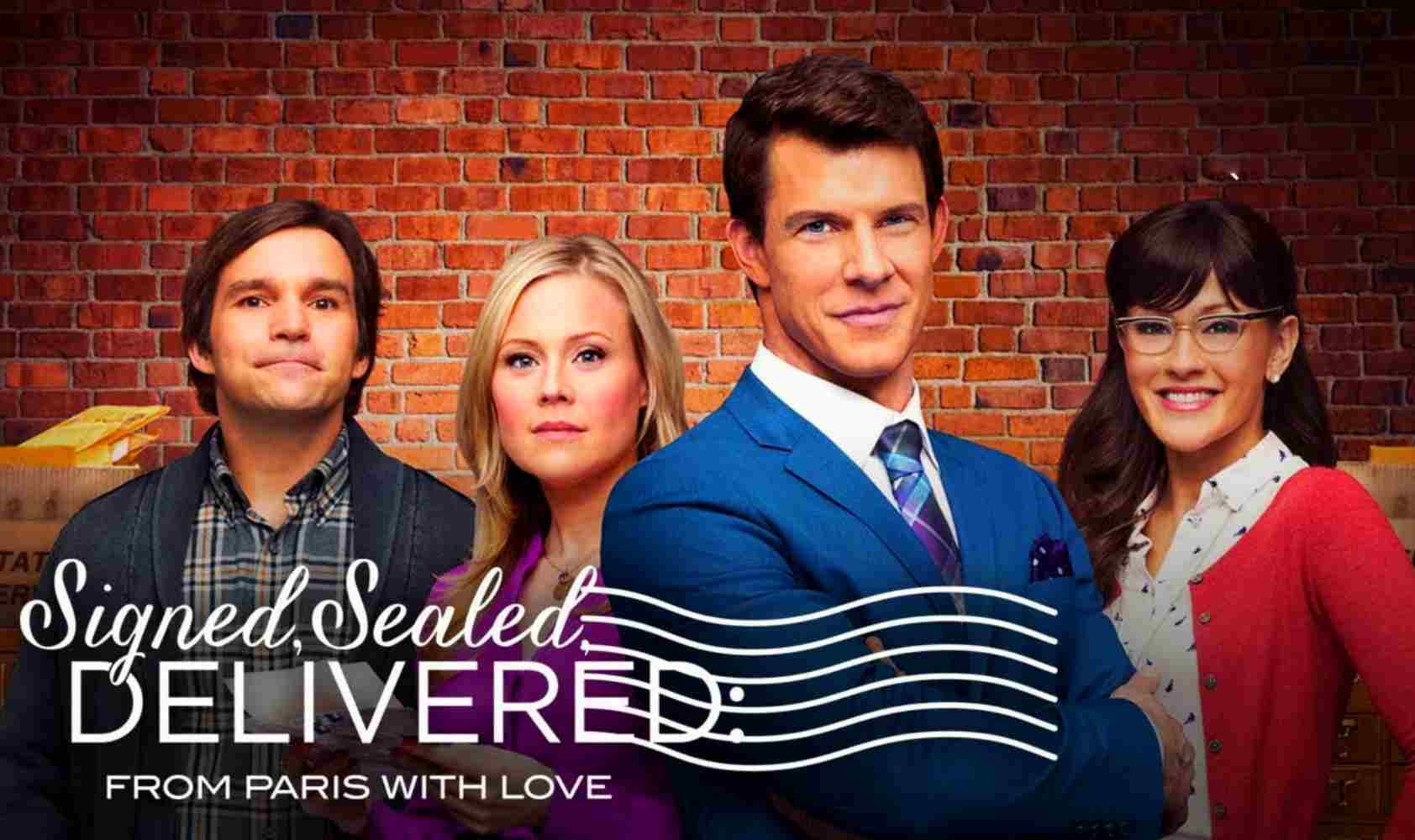 签名、盖章、寄出：来自巴黎的爱