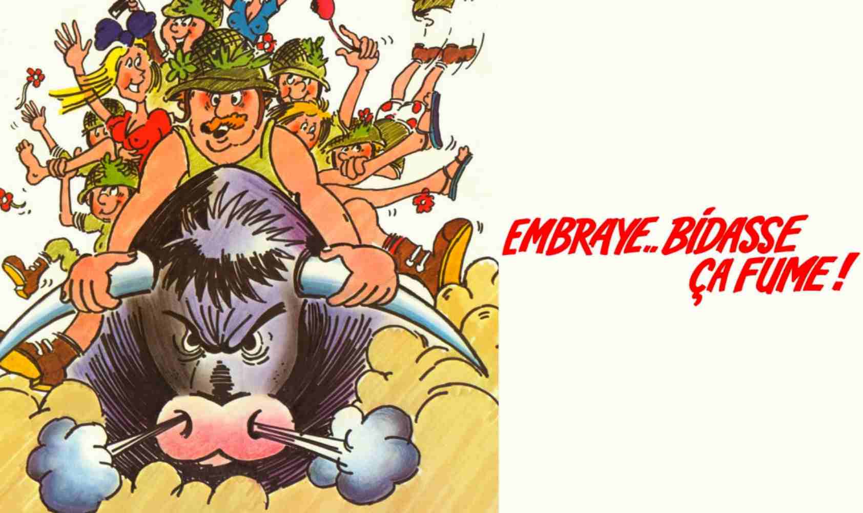 和士兵交战……它冒烟了！