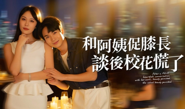 和阿姨促膝长谈后校花慌了