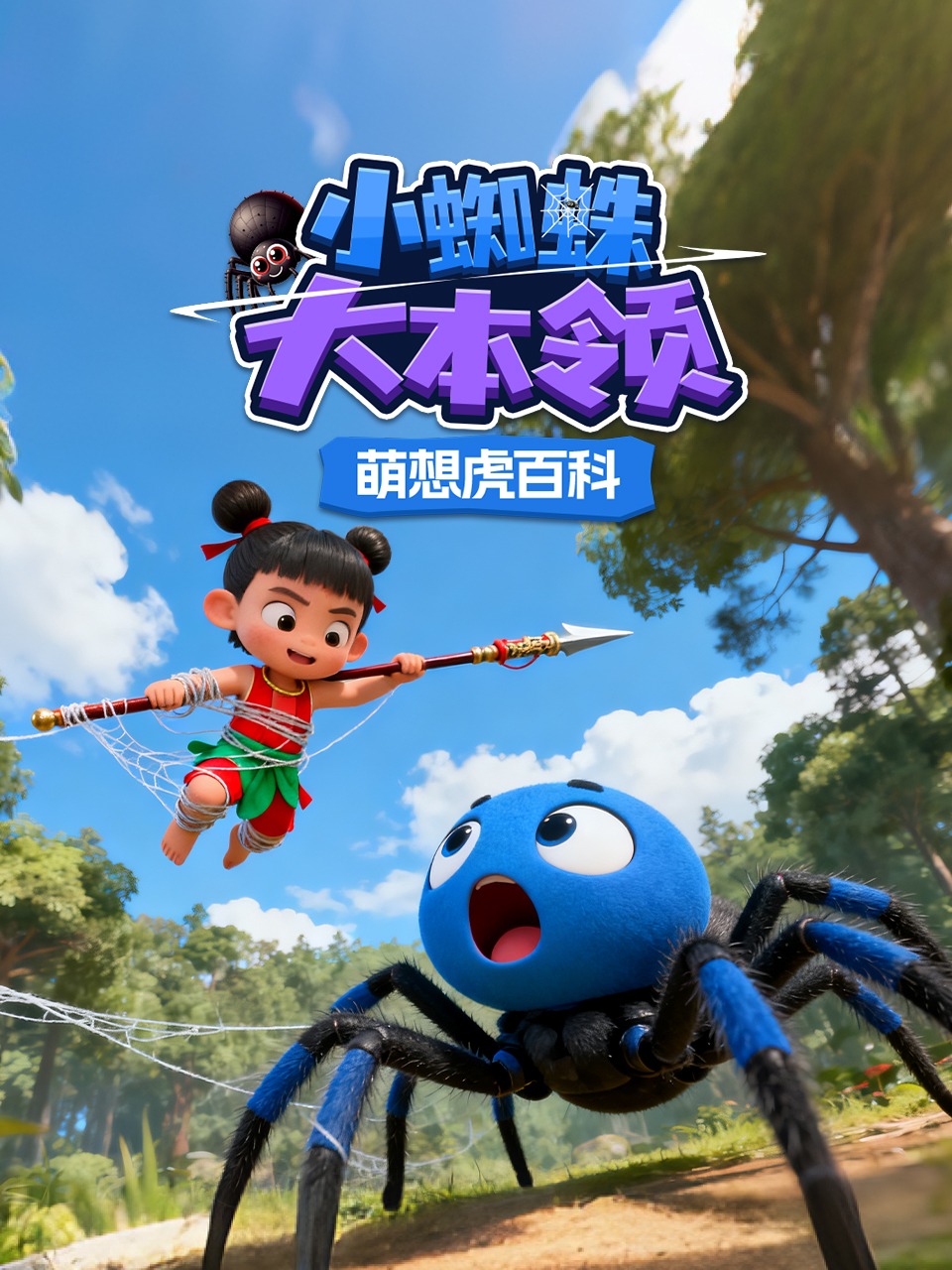 萌想虎百科：小蜘蛛大本领