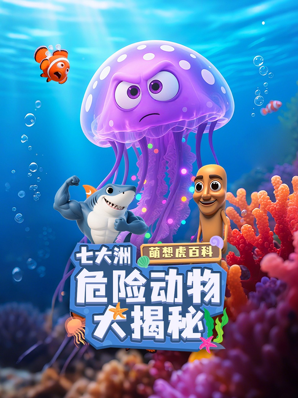 萌想虎百科：七大洲危险动物大揭秘