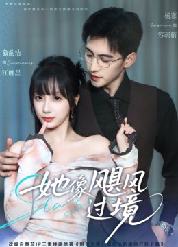 她像飓风过境