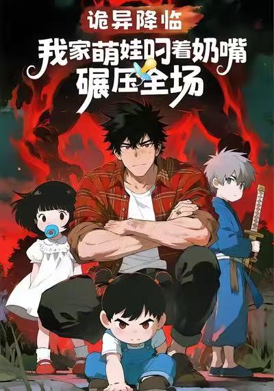 诡异降临我家萌娃叼着奶嘴碾压全场