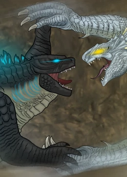 哥斯拉与金刚战斗同人动漫