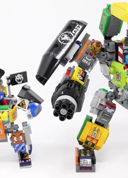 乐高积木机甲改造系列