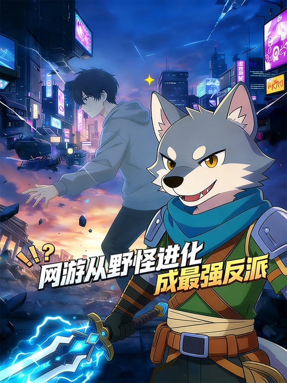 网游从野怪进化成最强反派动态漫