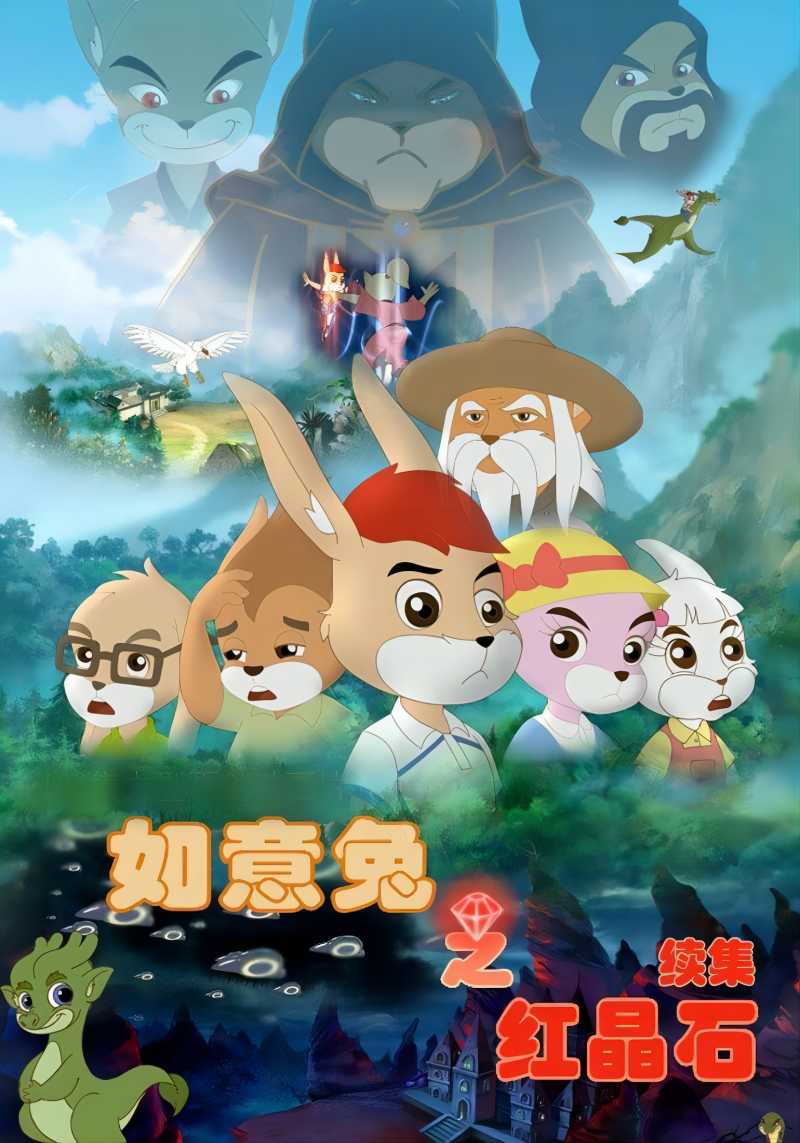 如意兔之红晶石