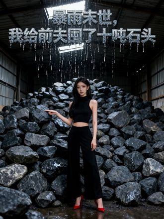 暴雨末世，我给前夫囤了十吨石头