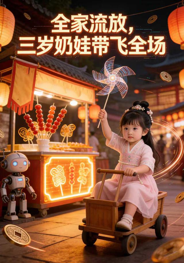 全家流放，三岁奶娃带飞全场