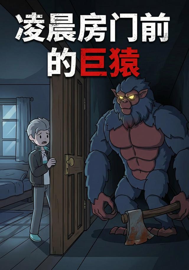 凌晨房门前的巨猿