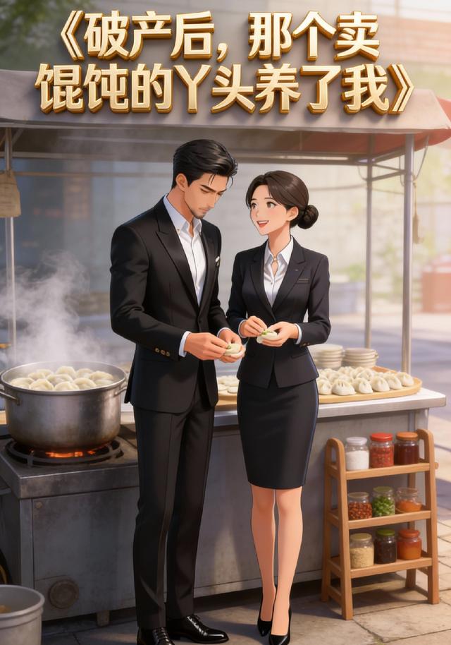 破产后，那个卖馄饨的丫头养了我