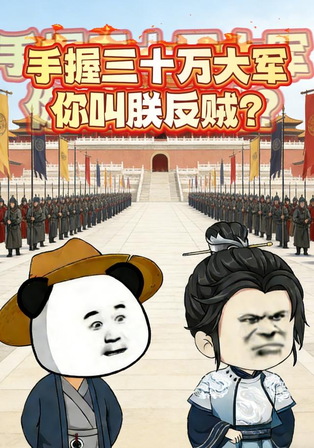手握三十万大军，你叫朕反贼？