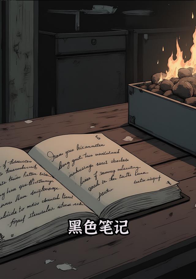 黑色笔记