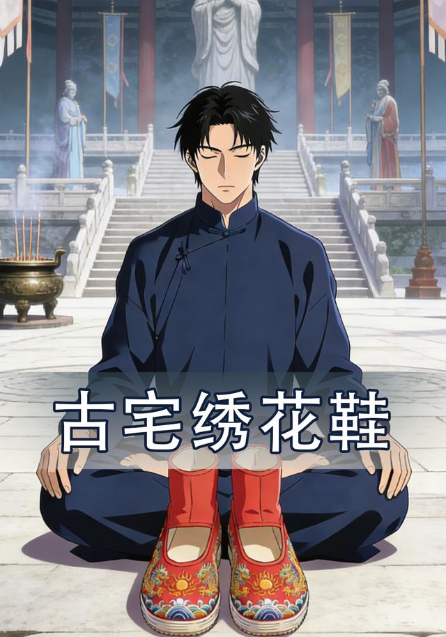 古宅绣花鞋