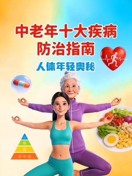 中老年十大疾病防治指南人体年轻奥秘
