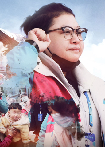 一诺十年韩语红爱心百人援滇